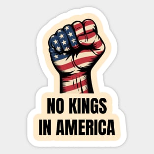 No-kings-in-america Sticker